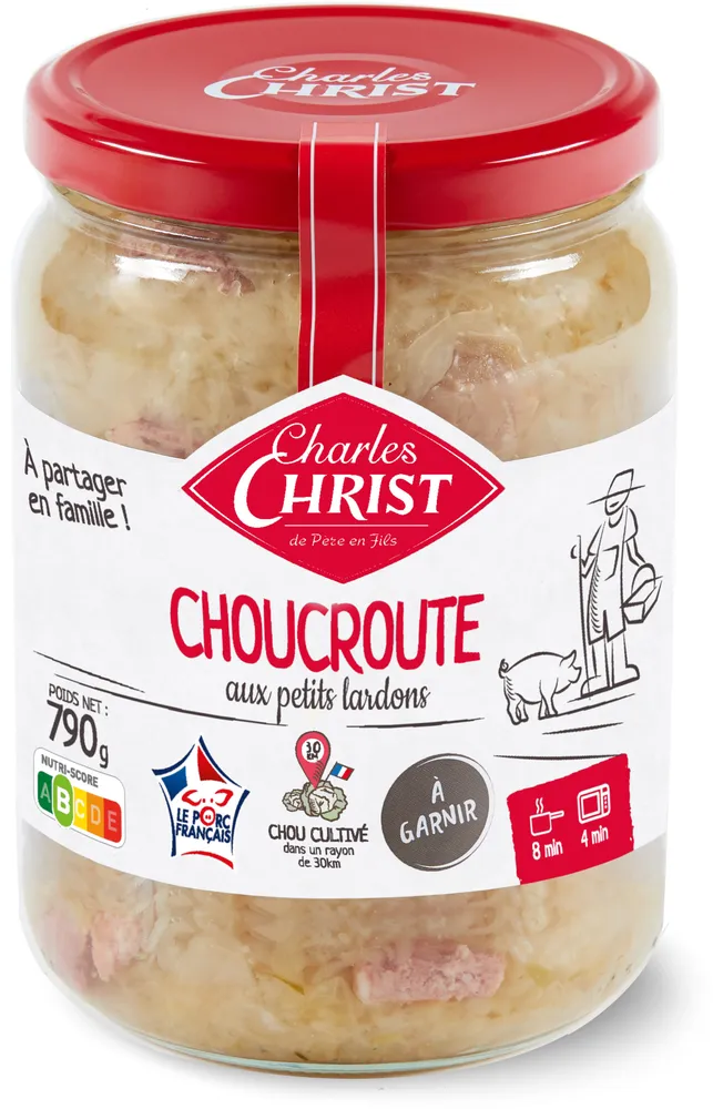 Choucroute aux petits lardons & riesling