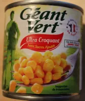 Maïs Ultra Croquant sans sucres ajoutés
