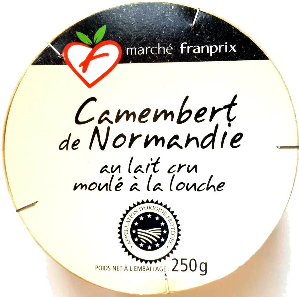 Camembert de Normandie au lait cru moulé à la louche (22% MG)