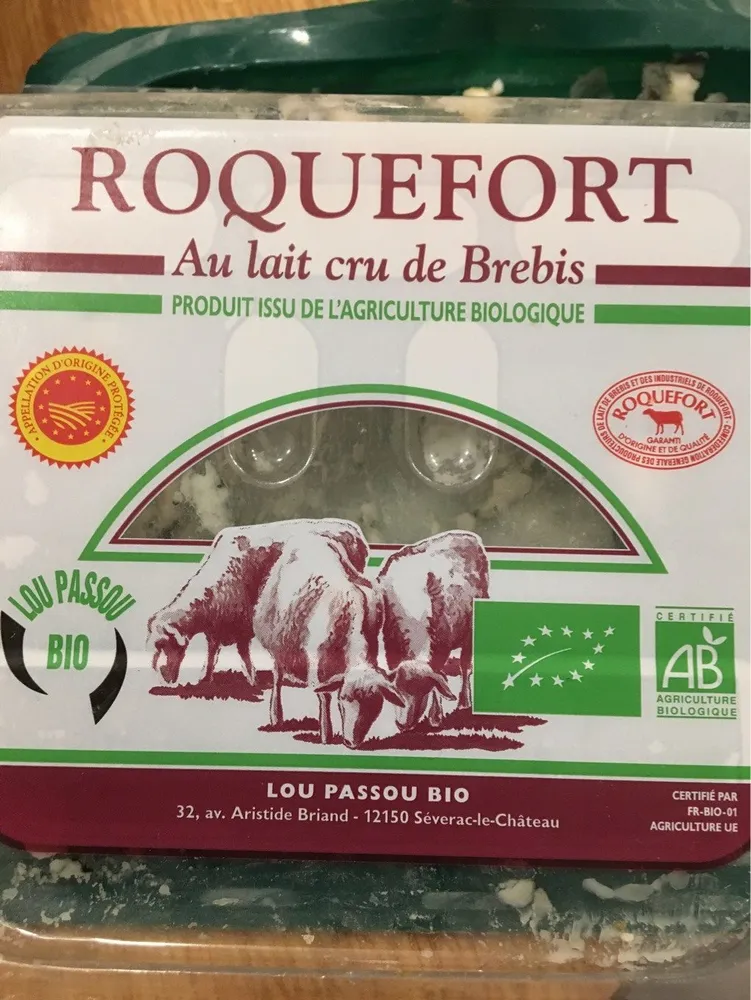 Roquefort au lait cru de Brebis