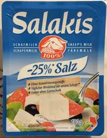 Schafskäse -25% Salz