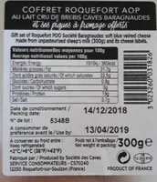 Coffret roquefort aop