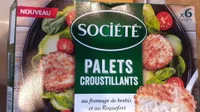 Palets croustillants au fromage brebis & roquefort
