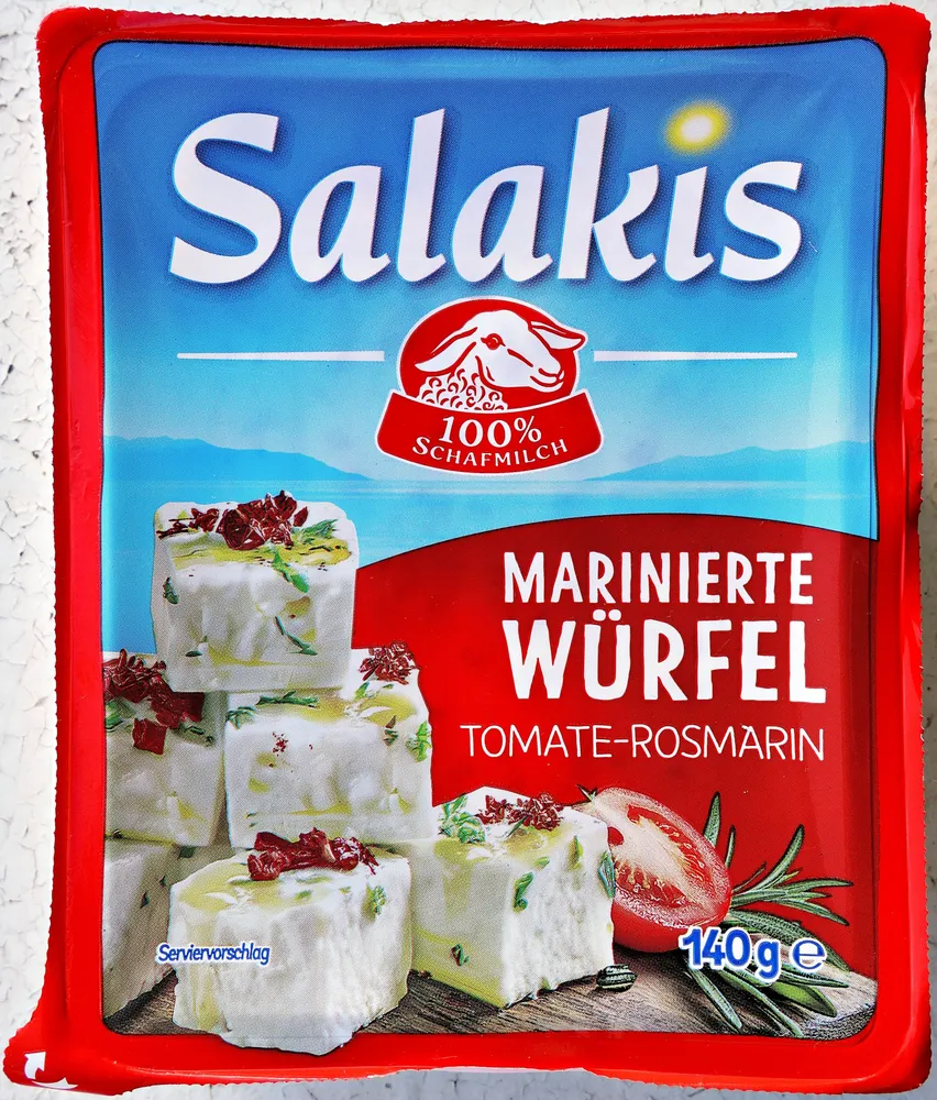 Marinierte Würfel Tomate-Rosmarin