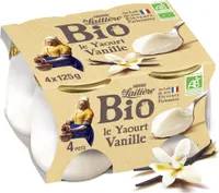 La Laitière yaourt bio à la vanille