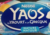 Yaos - Yaourt à la Grecque Nature au Lait Entier