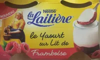 Le Yaourt sur Lit de Framboise