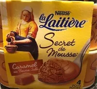 Desserts mousse au caramel