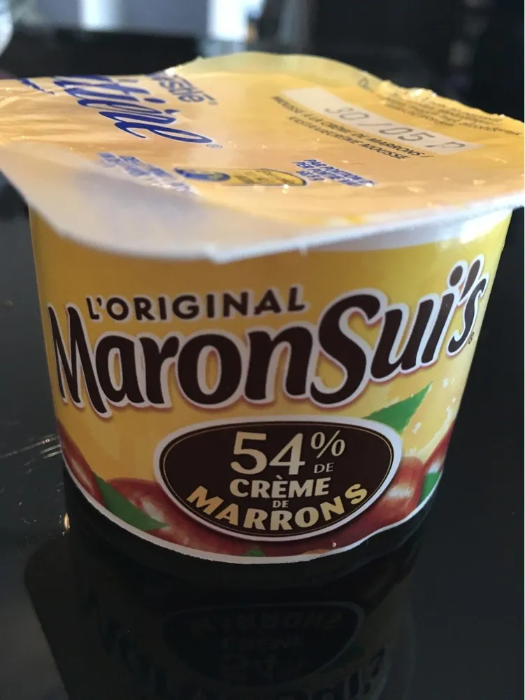 Maronsui's - Mousse à la crème de marrons