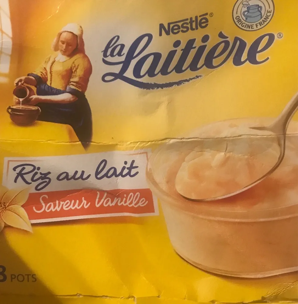 Riz au Lait saveur Vanille