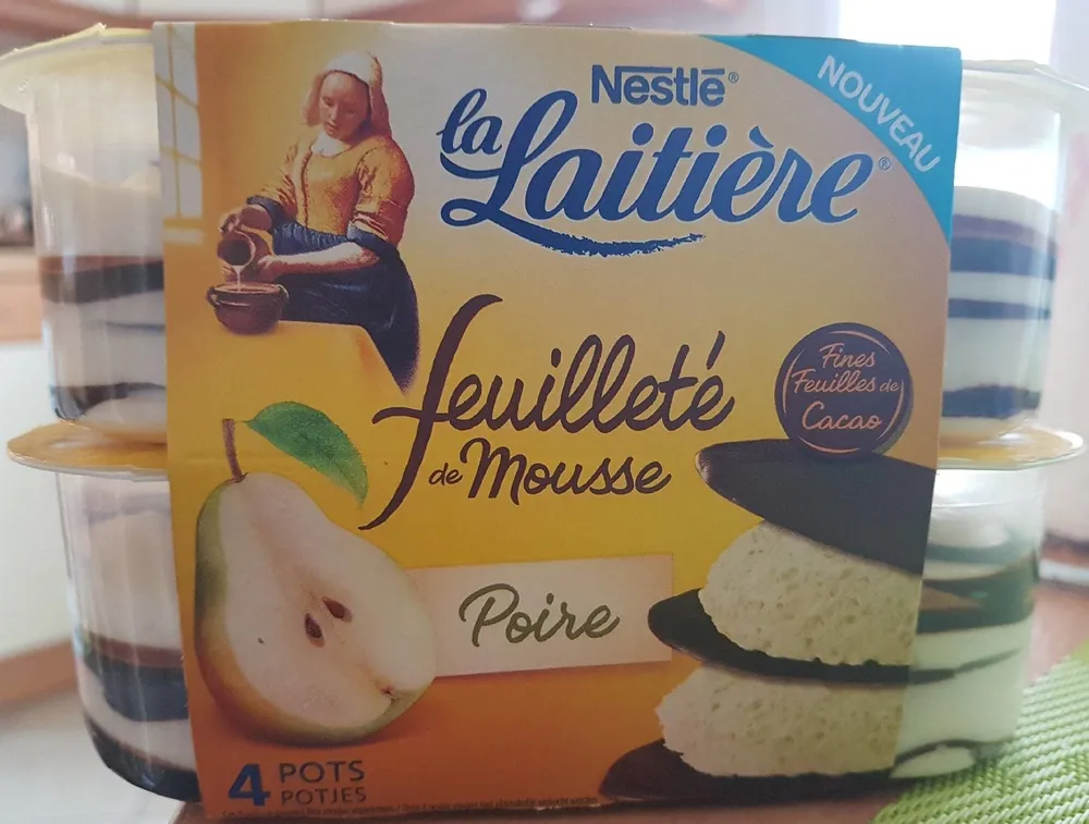 Feuilleté de Mousse Poire