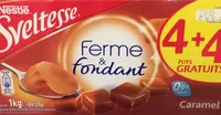 Sveltesse ferme et fondant caramel