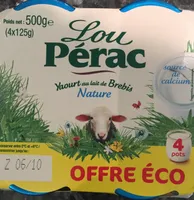Yaourt au lait de brebis