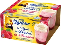 La Laitière yaourt liégeois à la framboise
