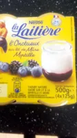 La Laitière l'Onctueux sur lit de Mûre Myrtille