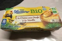 Crème aux oeufs à la vanille