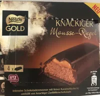 Knackiger mousse-Riegel