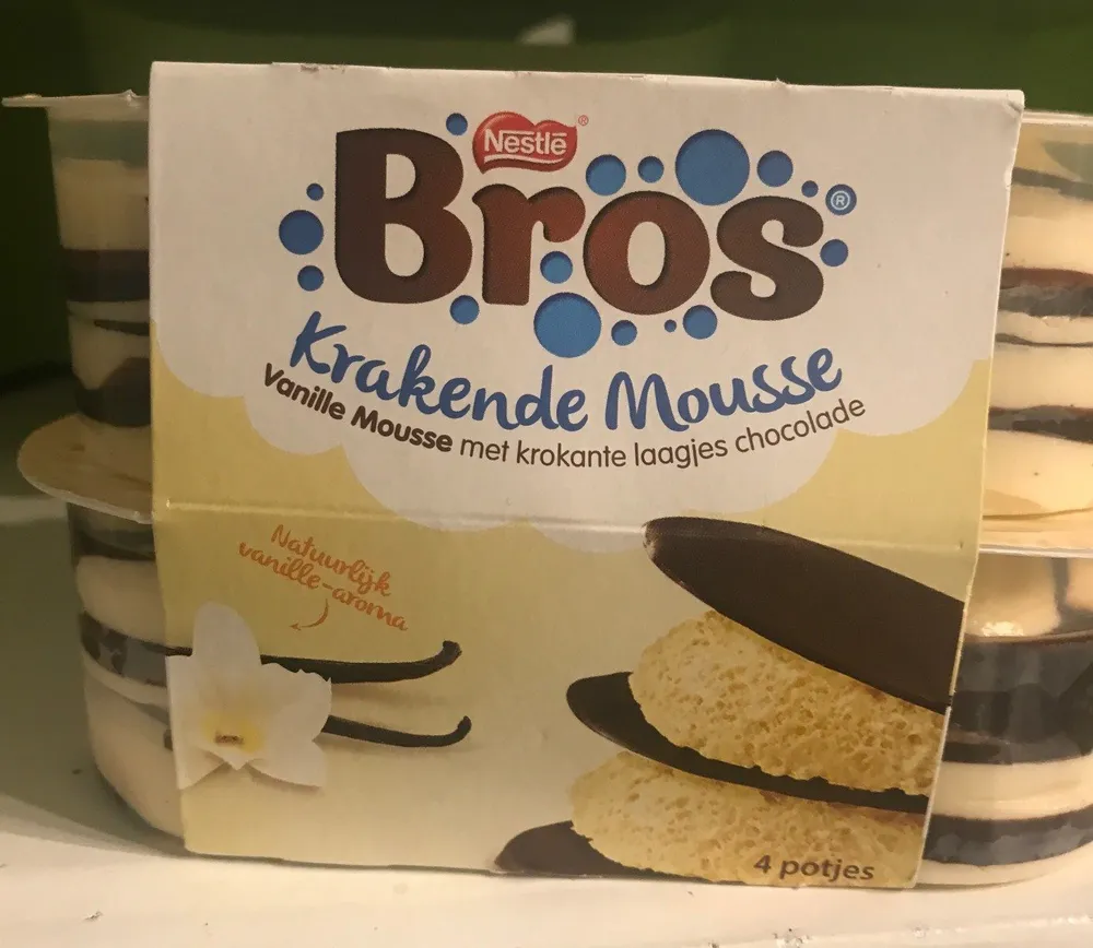 Bros krakende mousse