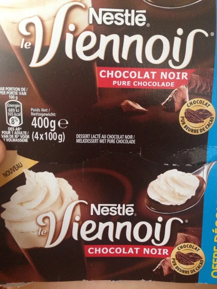Viennois chocolat noir