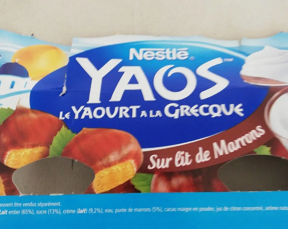 Yaos yaourt à la grecque