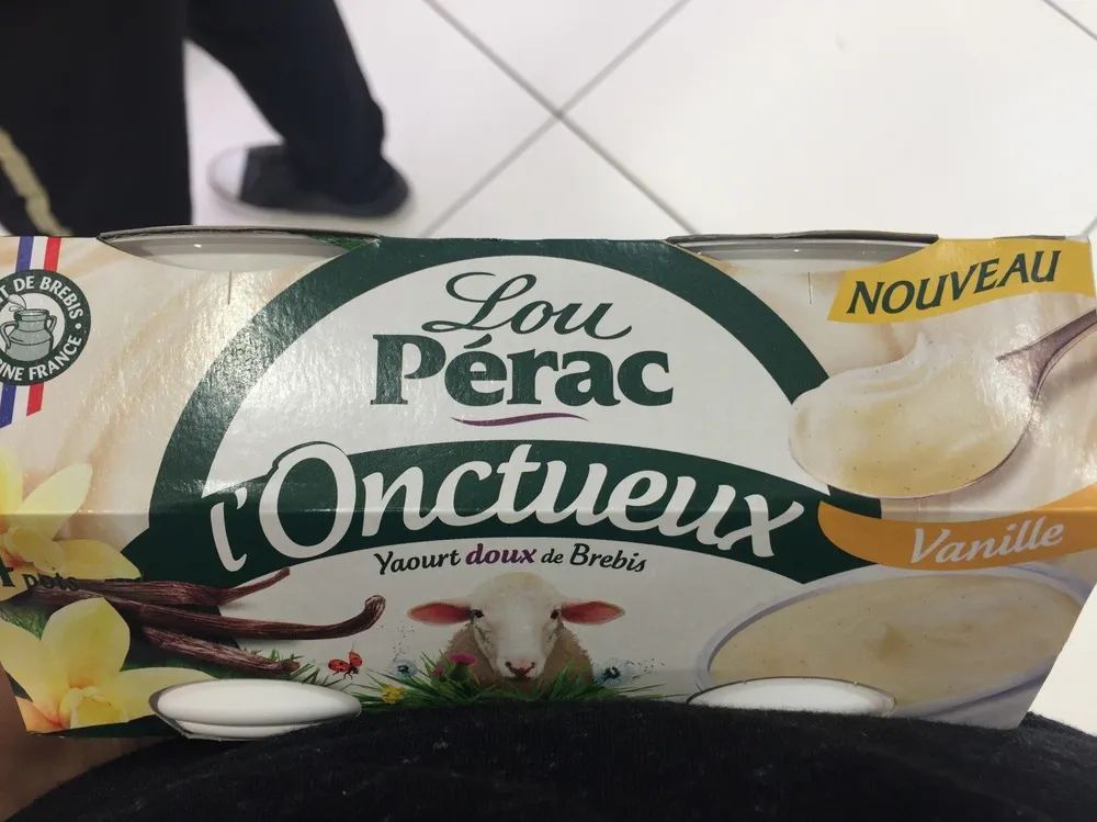 Yaourt de brebis saveur vanille