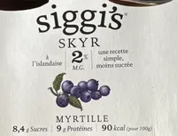 Skyr myrtille