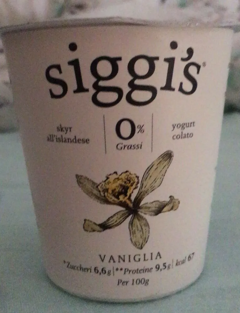 Siggi’s vaniglia