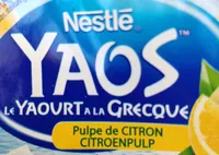 Yaos Le Yaourt à la Greque Pulpe de Citron