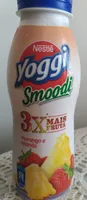 Nestlé yoggi Smoodi morango é ananás