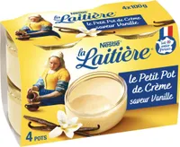 Petit pot de crème Saveur vanille