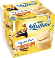 Riz au lait vanille