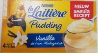 Pudding à la vanille dr Madagascar La Laitière 4×115g