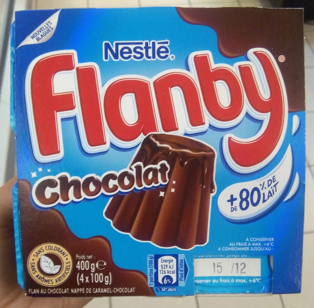 Flamby chocolat