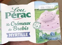 Crémeux de brebis Myrtille