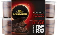 Nero sfoglie con mousse al cioccolato fondente