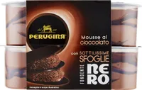 Nero sfoglie con mousse al cioccolato