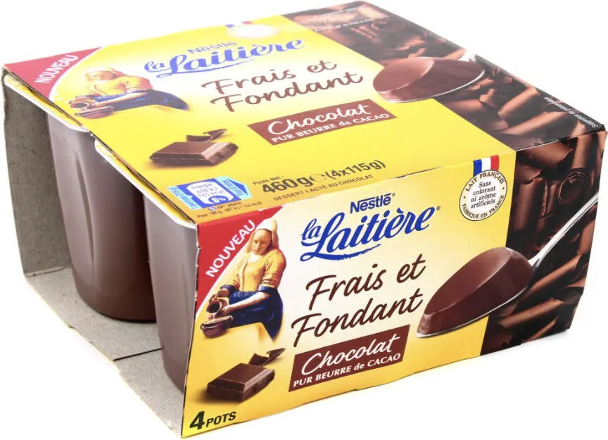 Frais et fondant Chocolat