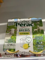 Yaourt ferme de brebis citron