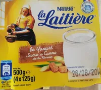 Le yaourt sucre de Canne de la Réunion
