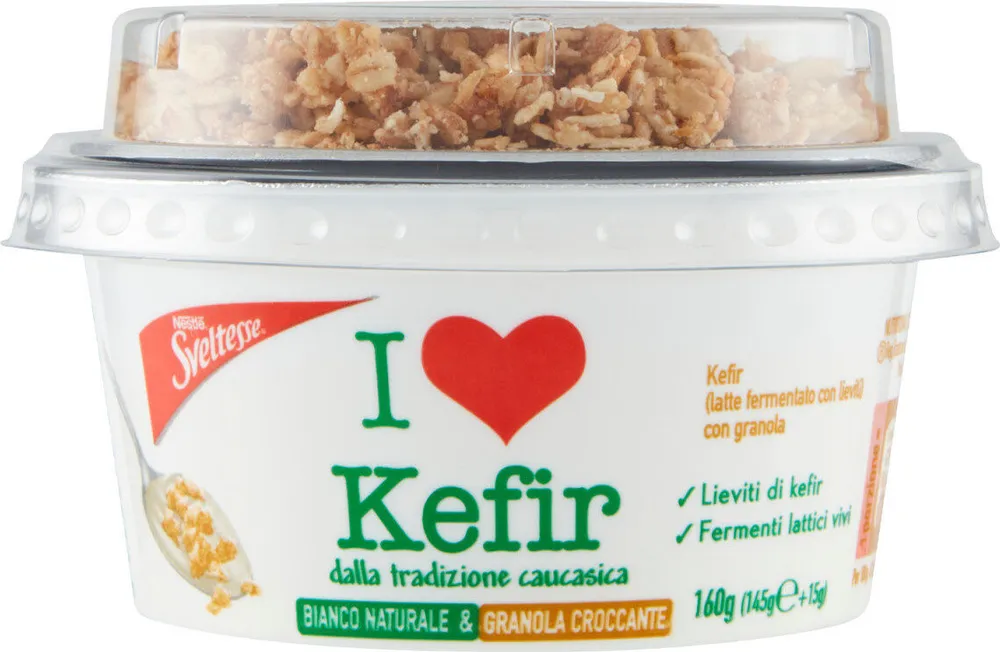 I love kefi bianco naturale & granola croccante