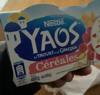 Yaos Céréales Framboises et Pistaches