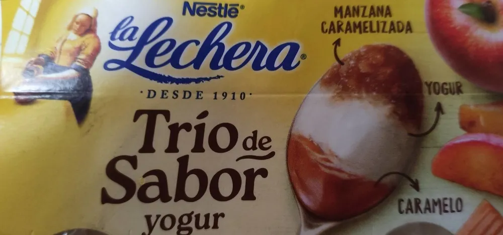 Trío de sabor yogur