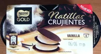 Natillas Crujientes Vainilla