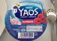 Yaos le yaourt a la grecque framboise