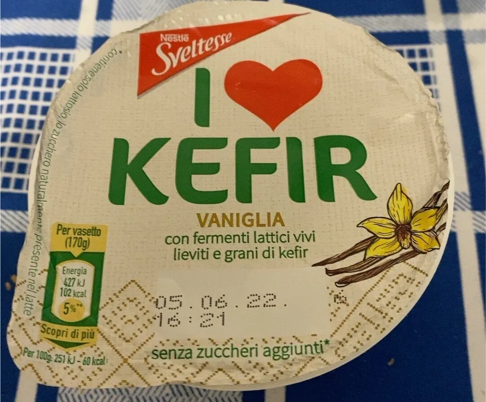 I ❤️ kefir vaniglia