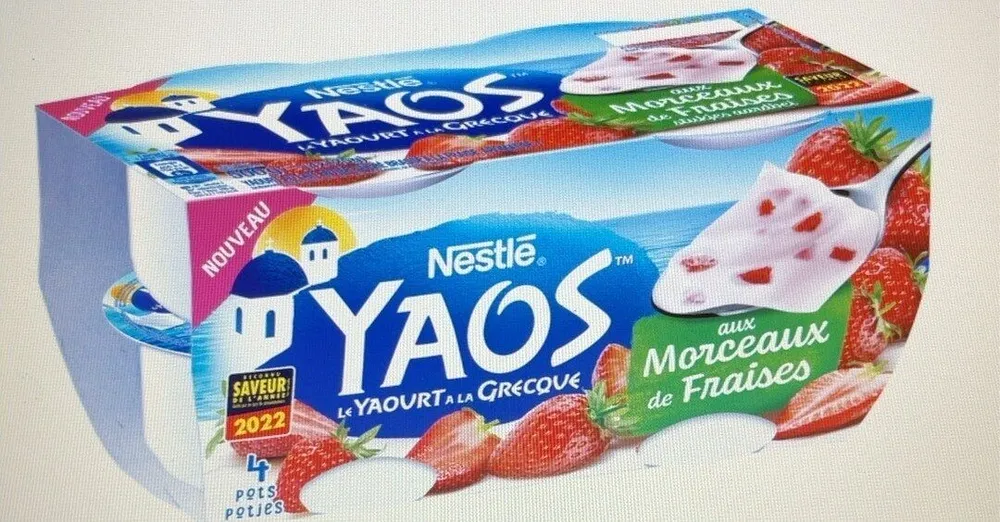 YAOS aux morceaux de Fraises