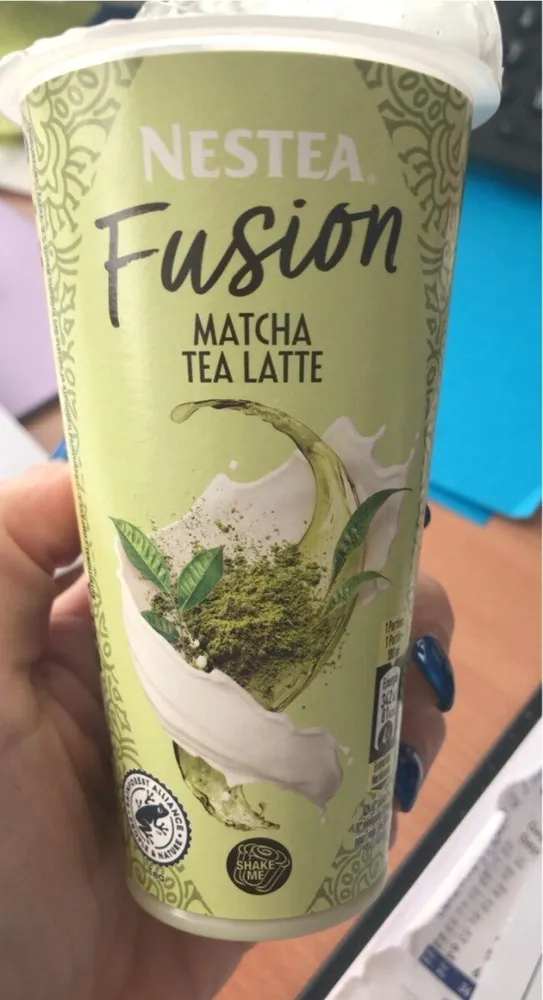 Nestea fusion matcha tea latte