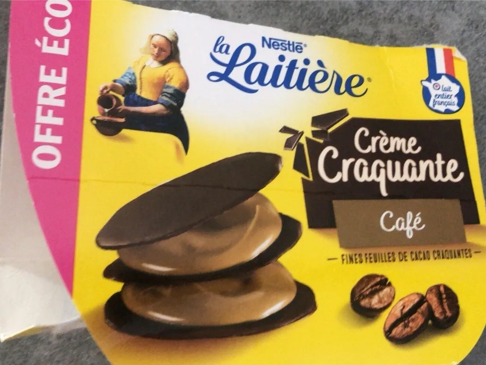 Crème craquante Café