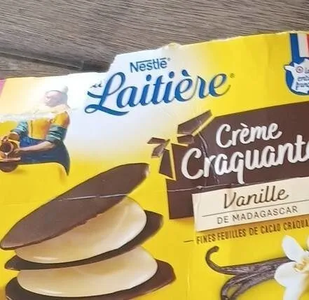 crème croquante vanille