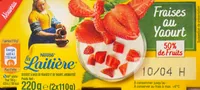 Fraises au yaourt 50% de fruits